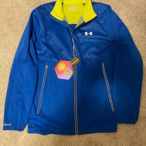 Mens UA Running Under Armour Cold Gear Infrared Compression Jacket Size Medium